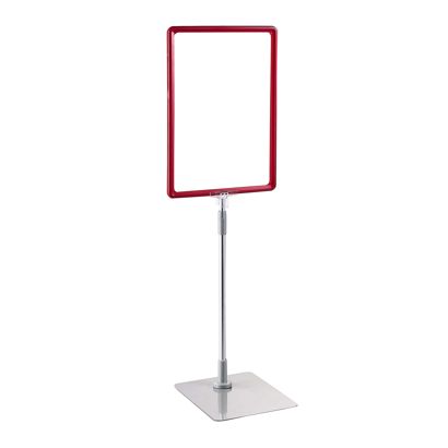 Marcos para póster con base y soporte (set) A5 null | null | Superficie de base: gris