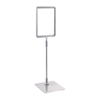 Marcos para póster con base y soporte (set) A5 null | null | Superficie de base: gris