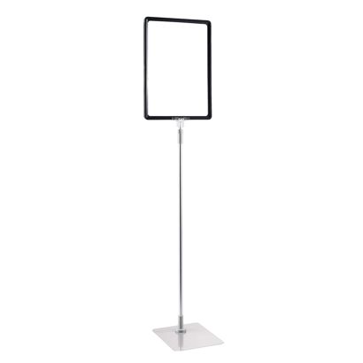 Marcos para póster con base y soporte (set) A4 null | null | Superficie de base: gris
