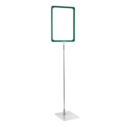 Marcos para póster con base y soporte (set) A4 null | null | Superficie de base: gris