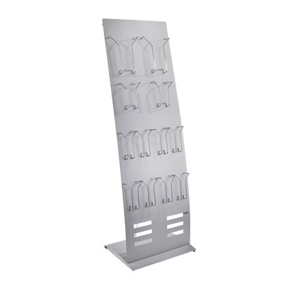 Portafolletos TEC-ART expositor ancho con compartimentos para folletos