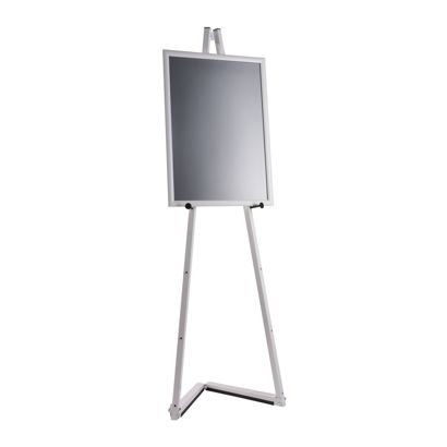 Caballete portátil de aluminio con marco abatible null | A2 420 x 594 mm | 1.500 mm