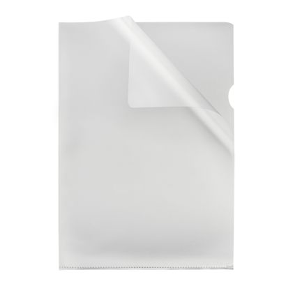Fundas transparentes para A4, transparente granulada  | 120 µm