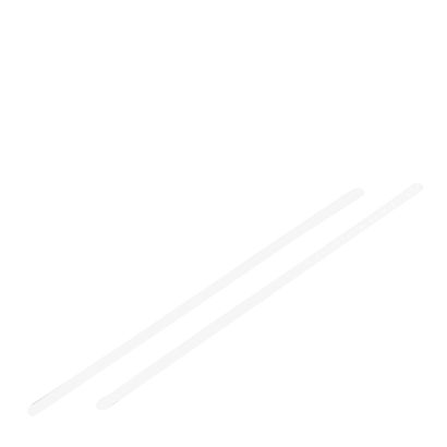 Lengüetas para la carpeta de fástener, 160 mm, blanco 