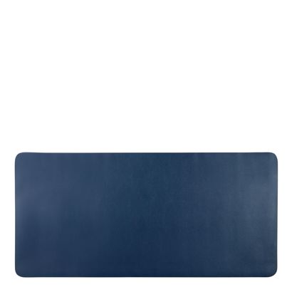 Alfombrilla escritorio de cuero sintético 90 x 43 cm | null