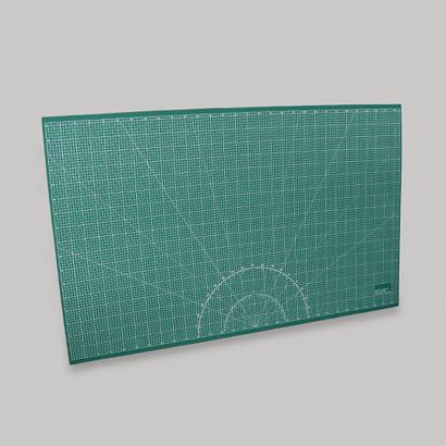 Tapete de corte XL, 150 x 90 cm, superficie autocurativa verde 