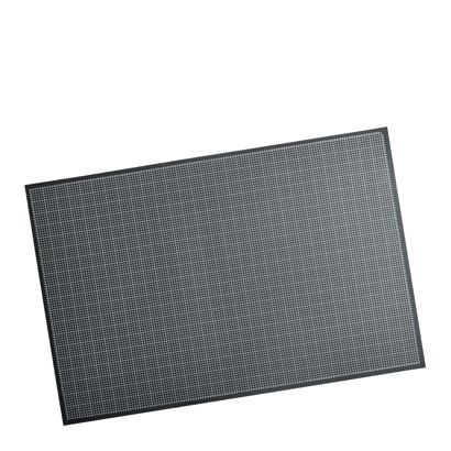 Tapete de corte XL, 150 x 100 cm, superficie autocurativa, cuadrícula negro 