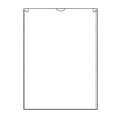 Fundas protectoras, 210 x 297, lado estrecho abierto, transparente 