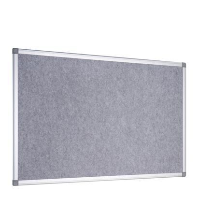 Tablero de fieltro con marco de aluminio, 60 x 90 cm null