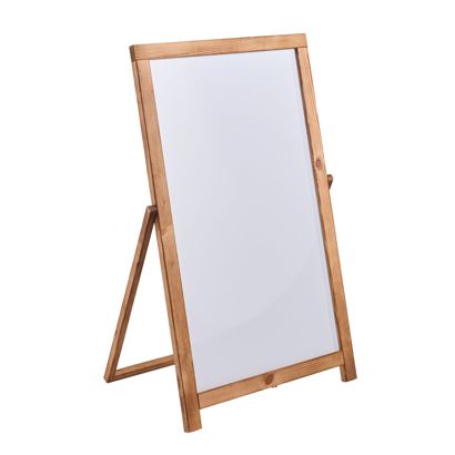 Panel informativo ROOT con pizarra blanca, pino 90 x 53 cm
