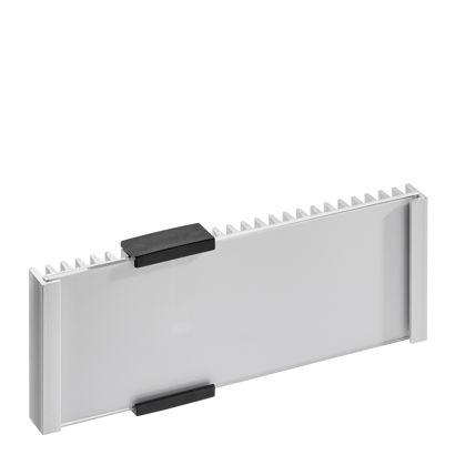Letrero para puerta de oficina TIRANA formato horizontal | 149 x 52,5 mm