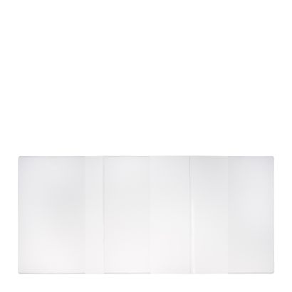 Fundas para cartillas de embarazo de 180 x 390 mm, transparentes 