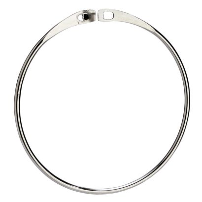 Anillos para colgar mercadería, 90 mm, niquelados 
