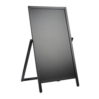 Caballete publicitario de madera FLIP, 490 x 890 mm 