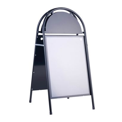 Caballete publicitario de acero A2 STEEL-STOP 