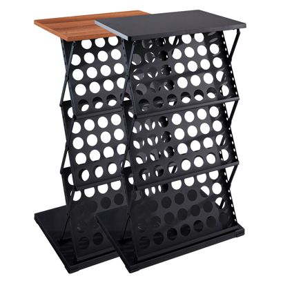Mostrador portafolletos plegable KANSAS 6x A4 o 3x A3 