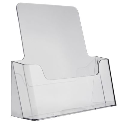 Portafolletos, poliestireno, transparente PTXF 1 x A4