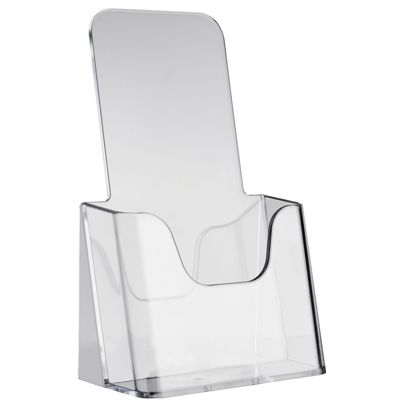 Portafolletos, poliestireno, transparente PTXF 1 x 1/3 A4 
