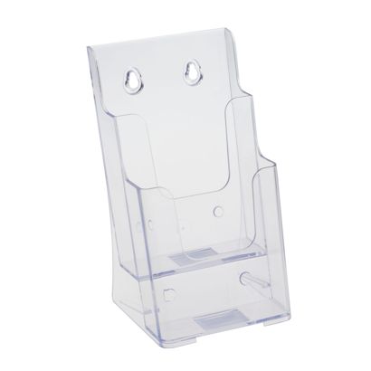 Portafolletos de pared/de pie, poliestireno, transparente PTXC 2 x 1/3 A4