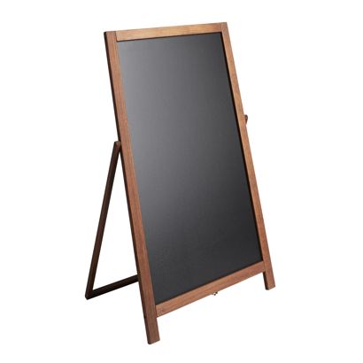 Pizarra caballete, superficie de escritura 440 × 770 mm