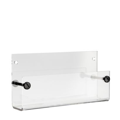 Portafolletos de pared, acrílico, transparente PTXA 1 x A6
