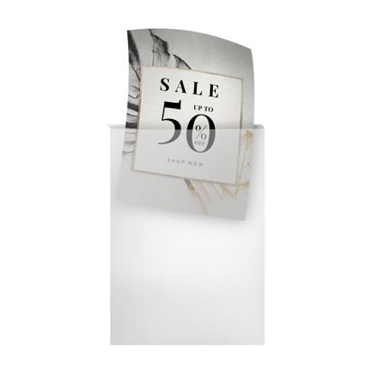 Funda para carteles resistente a la intemperie A4 210 x 297 mm