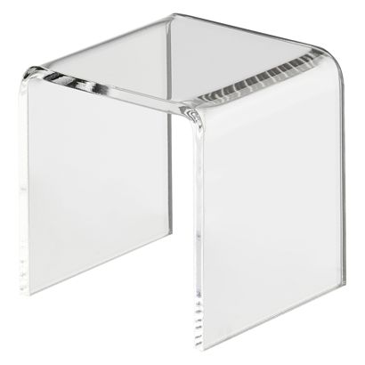 Expositor de metacrilato en U, transparente 40 x 40 x 40 mm 