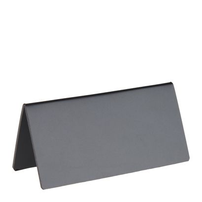 Pizarra de mesa triangular, negra 100 x 50 mm