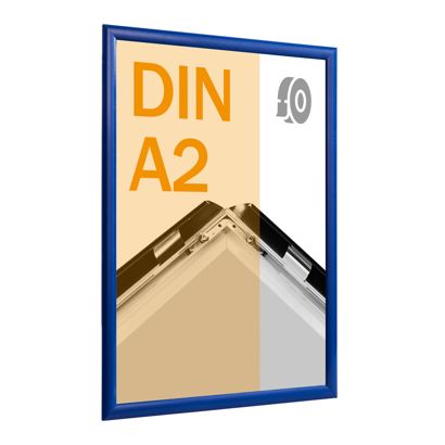 Marco abatible para contenido A2, aluminio, autoadhesivo null | null