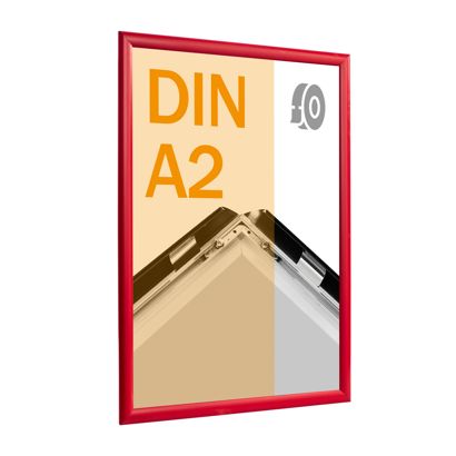 Marco abatible para contenido A2, aluminio, autoadhesivo null | null