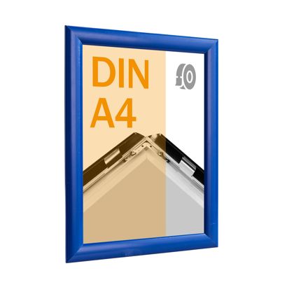 Marco abatible para contenido A4, aluminio, autoadhesivo null | null
