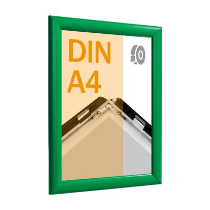 Marco abatible para contenido A4, aluminio, autoadhesivo null | null