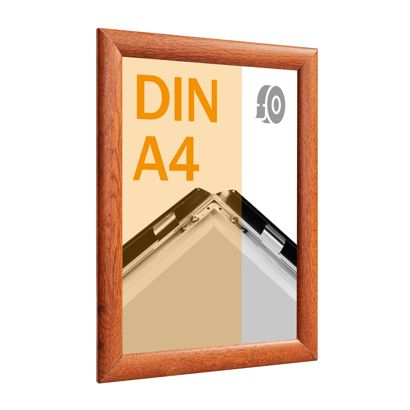 Marco abatible para contenido A4, aluminio, autoadhesivo null | null