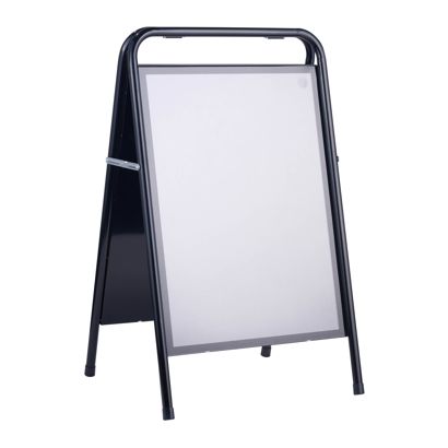 Caballete publicitario de acero A2 STEEL-STOP null