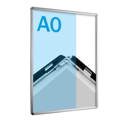 Marco abatible, aluminio, A0 null | null | 32 mm