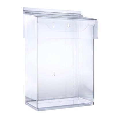 Portafolletos impermeable con tapa, extra profundo, resistente A4