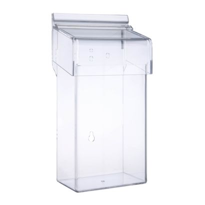 Portafolletos impermeable con tapa, extra profundo, resistente 1/3 A4