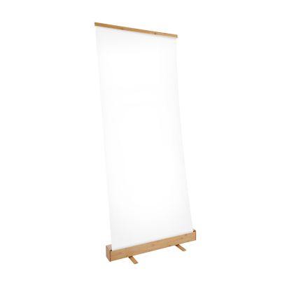 Roll Up BAMBOO Square, sin impresión, 200 x 85 cm 