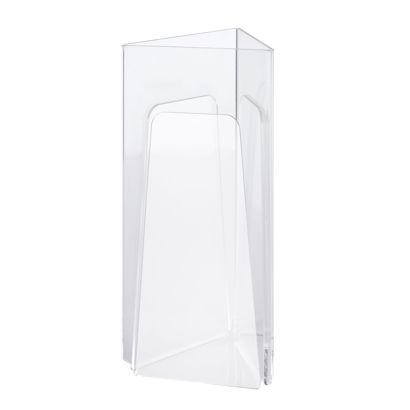 Porta menú triangular, metacrilato, 1/3 A4