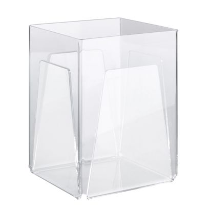 Porta menú cuadrado, metacrilato, A6