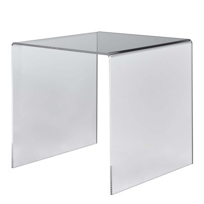 Expositor de metacrilato en U, transparente 250 x 250 x 250 mm