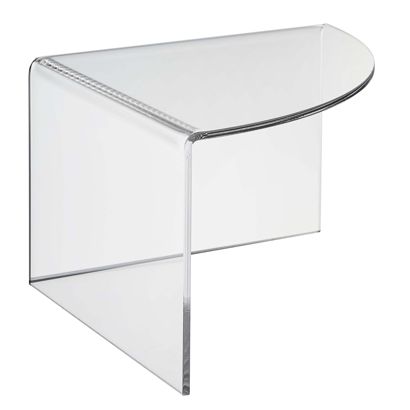 Pedestal, metacrilato, transparente 100 mm