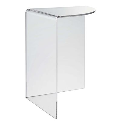 Pedestal, metacrilato, transparente 200 mm