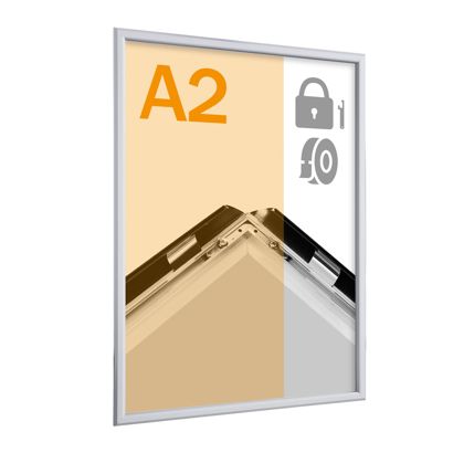 Marco abatible de seguridad A2, 19 mm, autoadhesivo 
