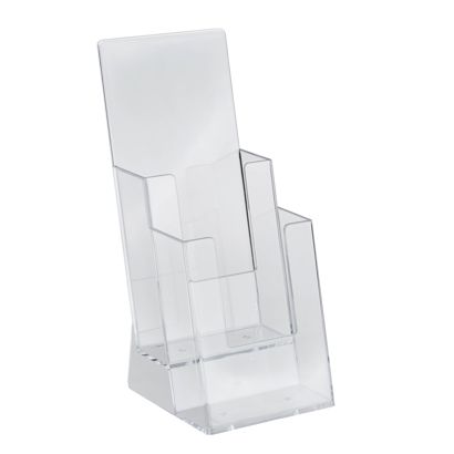 Portafolletos, poliestireno, formato vertical, Taymar 2 x 1/3 A4