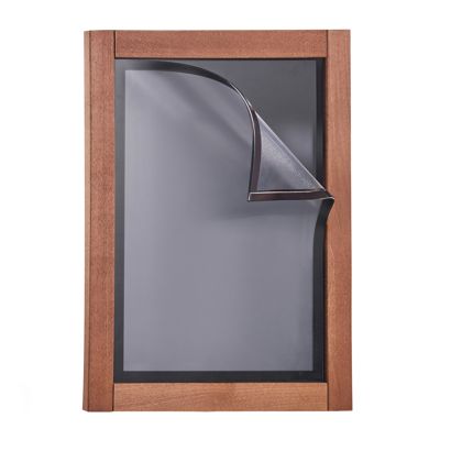 Pizarra de madera MULTI, con pizarra de tiza y marco magnético A3 29,7 x 42 cm