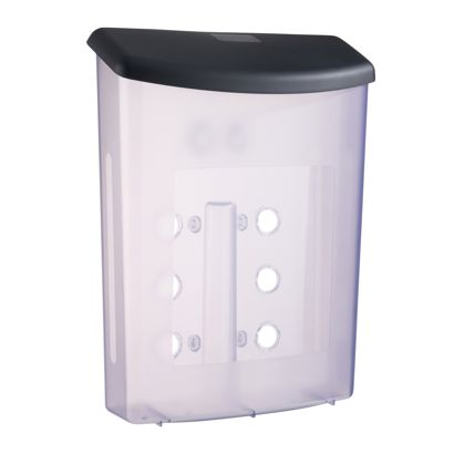 Portafolletos resistente a la intemperie con tapa, A4, negro, muy resistente 