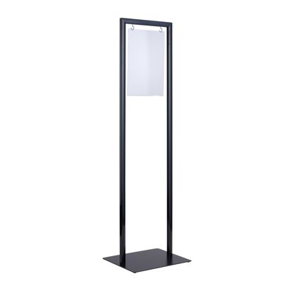 Expositor carteles Swing A4, negro 
