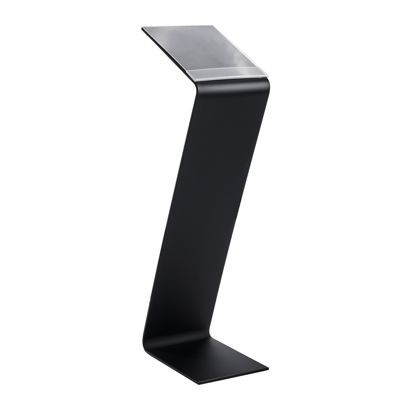 Expositor de suelo de metacrilato CAPTION Pro A4 Exclusive negro  | mate  | 1 unidad por caja 