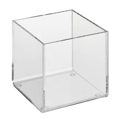 Caja de metacrilato 100 x 100 x 100 mm 